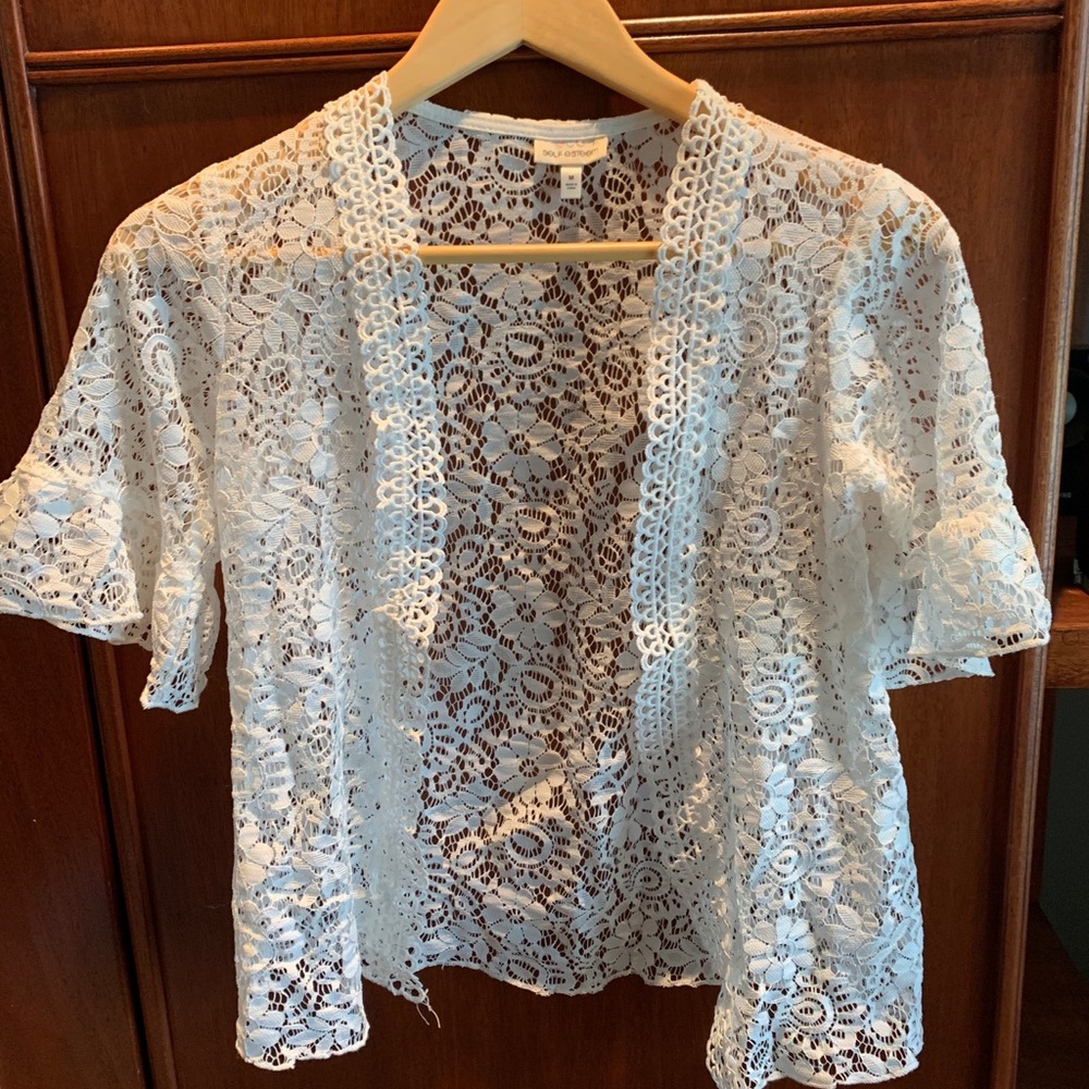 Lace kimono